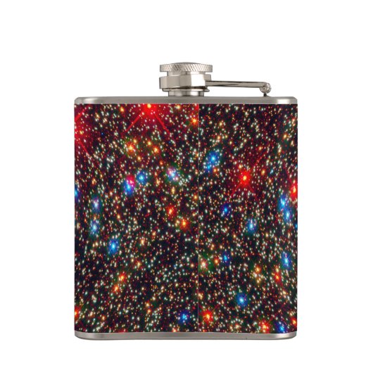 Supermassives Schwarzes Loch Flachmann (Rückseite)