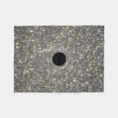 Supermassives schwarzes Loch in der Mitte einer Ga Fleecedecke (Vorderseite (Horizontal))