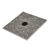 Supermassives schwarzes Loch in der Mitte einer Ga Fliese (Seite)