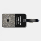 Supermassives schwarzes Loch in der Mitte einer Ga Gepäckanhänger (Rückseite horizontal)