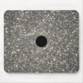 Supermassives schwarzes Loch in der Mitte einer Ga Mousepad (Vorne)