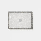 Supermassives schwarzes Loch in der Mitte einer Ga Post-it Klebezettel (Vorderseite)