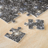 Supermassives schwarzes Loch in der Mitte einer Ga Puzzle (Seite)