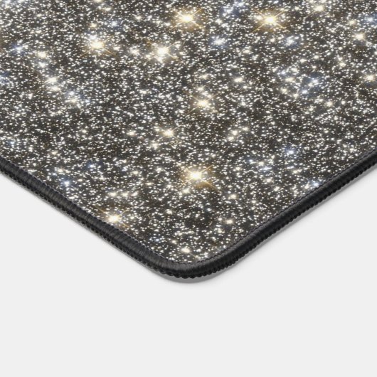 Supermassives schwarzes Loch in der Mitte einer Ga Schreibtischunterlage (Ecke)