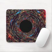 Supermassives Schwarzes Loch Mousepad (Mit Mouse)