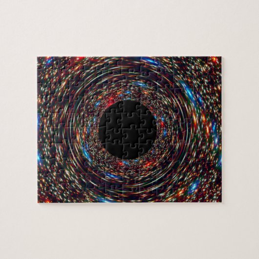 Supermassives Schwarzes Loch Puzzle (Horizontal)
