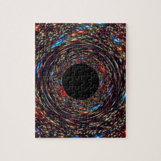 Supermassives Schwarzes Loch Puzzle (Vertikal)