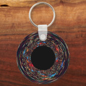 Supermassives Schwarzes Loch Schlüsselanhänger (Vorderseite)