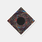 Supermassives Schwarzes Loch Serviette (Ecke)