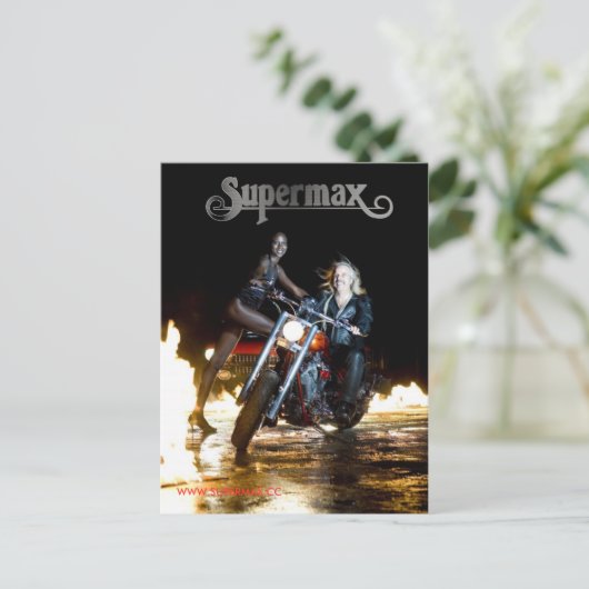 Supermax Postkarte (Stehend Vorderseite)