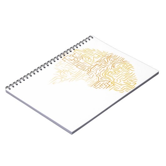 Supermenschliche Hirngeschenk für Neurowissenschaf Notizblock (Linke Seite)