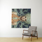 Supermodel Alien Woman Wandteppich (Beispiel (Horizontal))