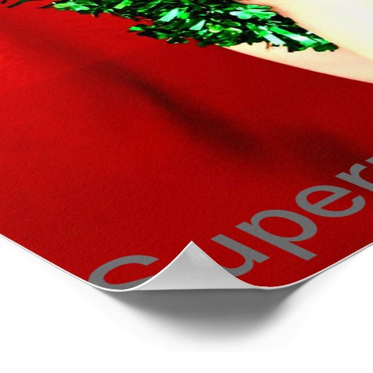 Supermodel Ishah Laurah Happy St. Patrick's Day! Poster (Ecke)