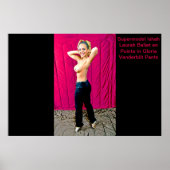 Supermodel Ishah Laurah in Gloria Vanderbilt Pants Poster (Vorne)