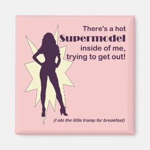 Supermodel-Kühlschrank oder Locker-Magnet Magnet