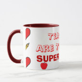 Supermodel-Lehrer! Tasse (Links)