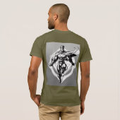 SuperMolecule: Entfesseln Sie den Power der Destab T-Shirt (Schwarz voll)