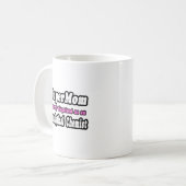 SuperMom.. Analytischer Chemist Kaffeetasse (Vorderseite Links)