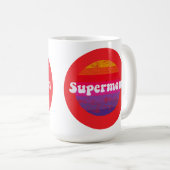 Supermom for best mother mothers day kaffeetasse (VorderseiteRechts)