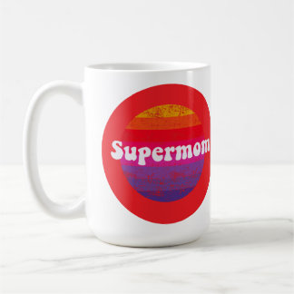 Supermom for best mother mothers day kaffeetasse