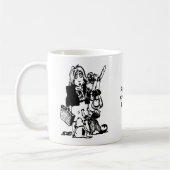 Supermom Individuelle Nachricht Muttertag Kaffeetasse (Links)