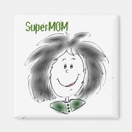SuperMOM Magnet (Vorne)