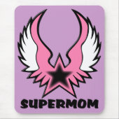 SuperMom: Meine Mutter ist meine Superheldin Mousepad (Vorne)