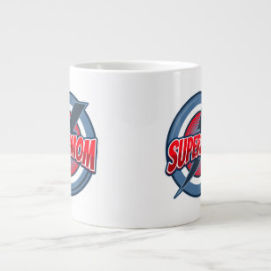 SuperMom Retro-Logo-Tasse Jumbo-Tasse