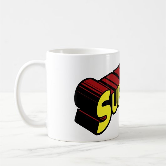 Supermom-Tasse Kaffeetasse (Links)