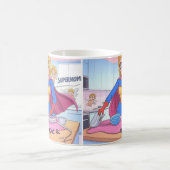 SUPERMOM-Tasse - Niedliches Superhero-Geschenk für Kaffeetasse (Mittel)