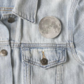 Supermond am schwarzen Himmel Button (Beispiel)