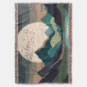 Supermond am See Decke (Vorderseite Vertikal)