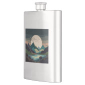 Supermond am See Flachmann (Links)