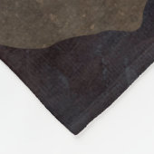 Supermond am See Fleecedecke (Ecke)