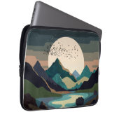 Supermond am See Laptopschutzhülle (Vorne Rechts)