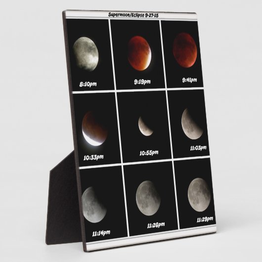 Supermond & Eclipse Fotoplatte (Seite)