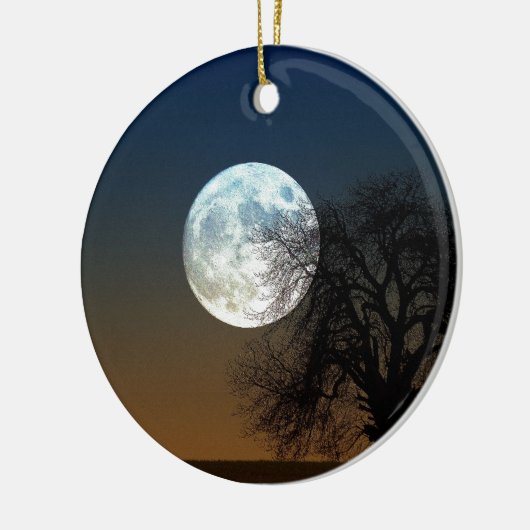 Supermond Keramikornament (Links)