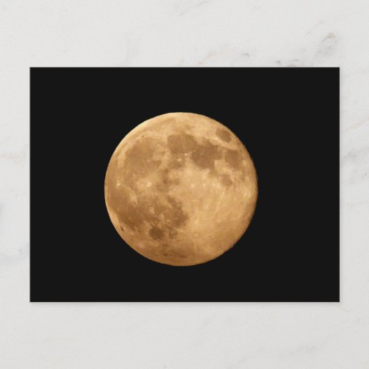 Supermond Postkarte (Vorderseite)