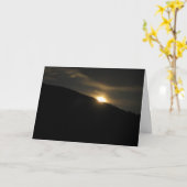 Supermond über Washington-Berg Karte (Gelbe Blume)