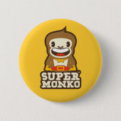 SuperMonko Knöpfe Button (Vorderseite)