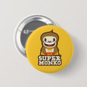 SuperMonko Knöpfe Button (Vorne & Hinten)