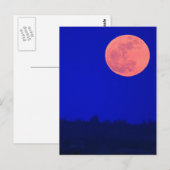 Supermoon Mai 2012 Postkarte (Vorne/Hinten)