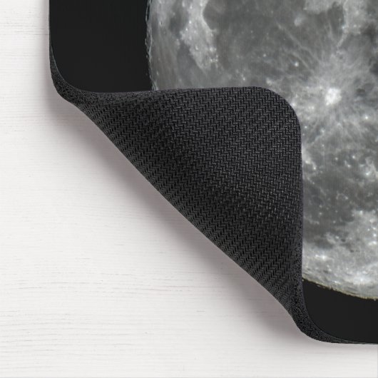 Supermoon Mond Mousepad (Ecke)
