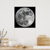 Supermoon Moon Poster (Küche)