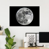 Supermoon Moon Poster (Heimbüro)