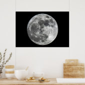 Supermoon Moon Poster (Küche)