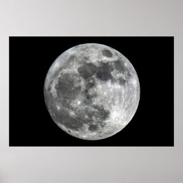 Supermoon Moon Poster
