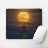Supermoon über Washington Monument Mousepad (Mit Mouse)