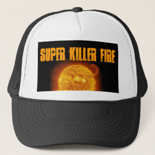 Supermörder-Feuer-Fernlastfahrer-Hut Truckerkappe