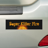 SUPERmörder-FEUER-Logoaufkleber Autoaufkleber (Auf Auto)
